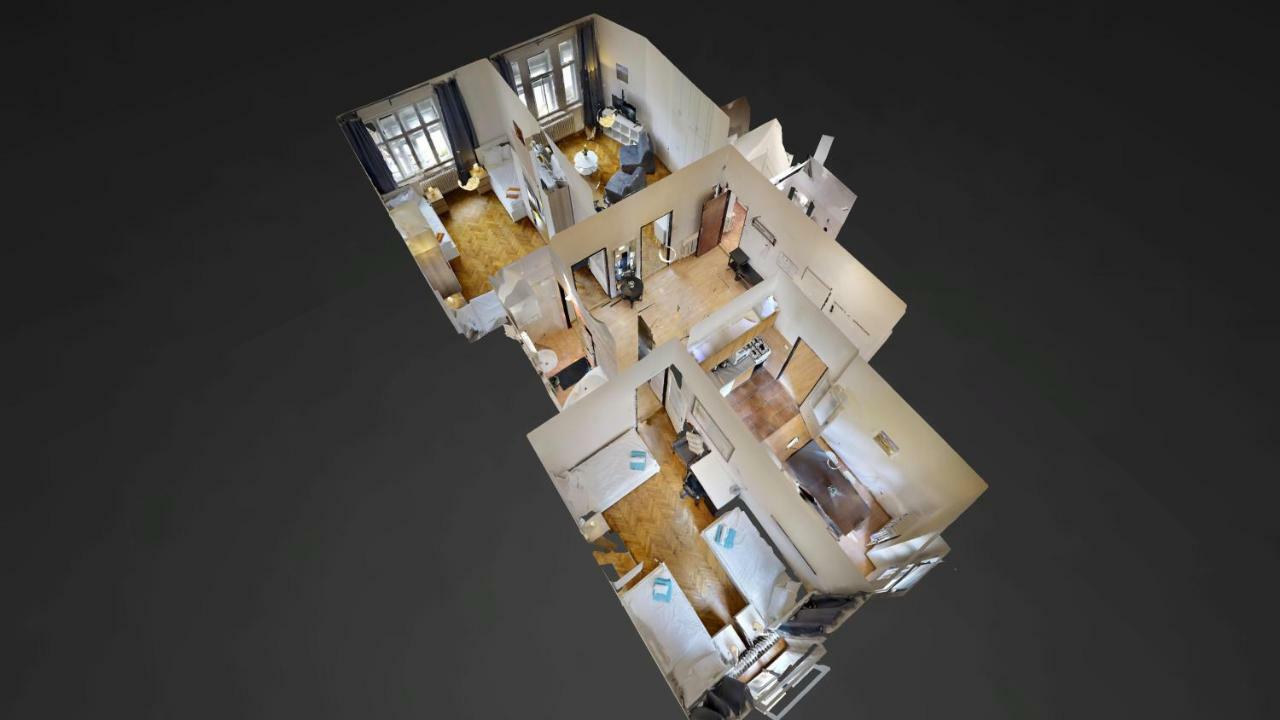Apartments With 2 Bathrooms- 5 Minutes From Old Town - 102 M2 Prague Exterior photo